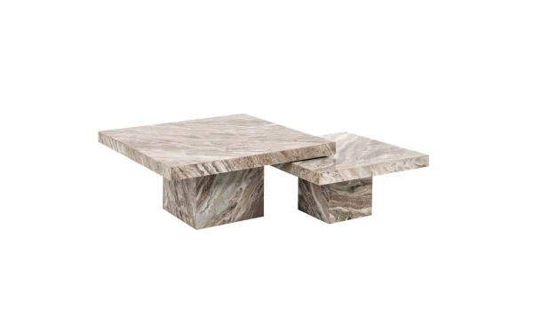 Холна маса RASHFORD BLUSH BEIGE, Сет от 2 Richmond Interiors - 1 - Stolbg.com