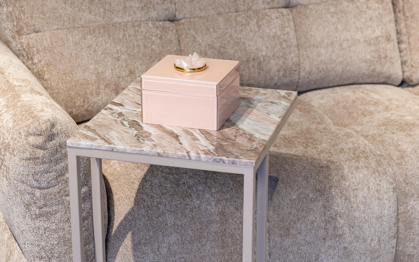 Помощна маса FAIRFAX BLUSH BEIGE Richmond - 8 - stolbg.com
