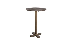 Бар маса REVELIN DARK BROWN Ø80 Richmond Interiors - 1 - Stolbg.com