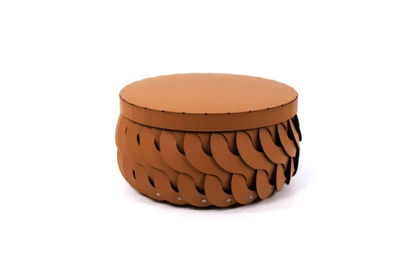 Кош ALICANTE ROUND WITH LID H25 Pinetti - 1 - Stolbg.com