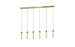 Висящо осветително тяло ELARIS WHITE LED Richmond Interiors - 1 - Stolbg.com