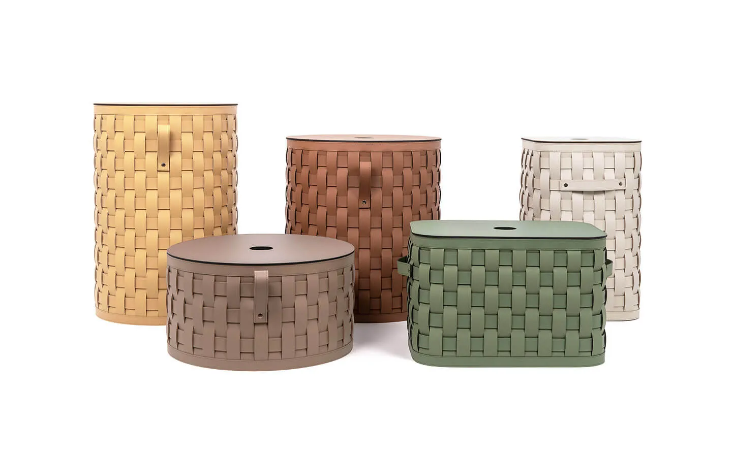 Кош за пране DEMETRA ROUND WITH FLAT LID Pinetti - 6 - Stolbg.com