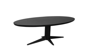 Маса RAYFORD BLACK OVAL 230 Richmond Interiors - 1 - Stolbg.com