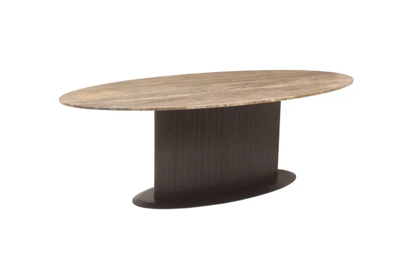Маса RUSSO BROWN OVAL Richmond Interiors - 1 - Stolbg.com