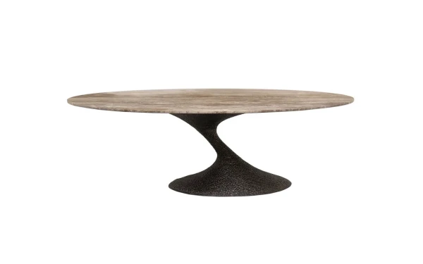 Маса RUSSO BROWN OVAL 235 Richmond Interiors - 1 - Stolbg.com