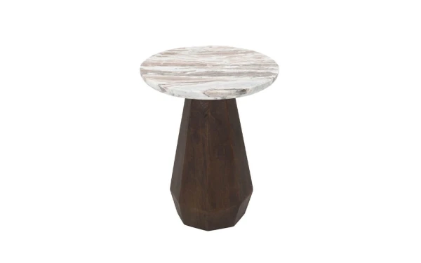 Помощна маса OBEROY BLUSH BEIGE 45 Richmond Interiors - 1 - Stolbg.com