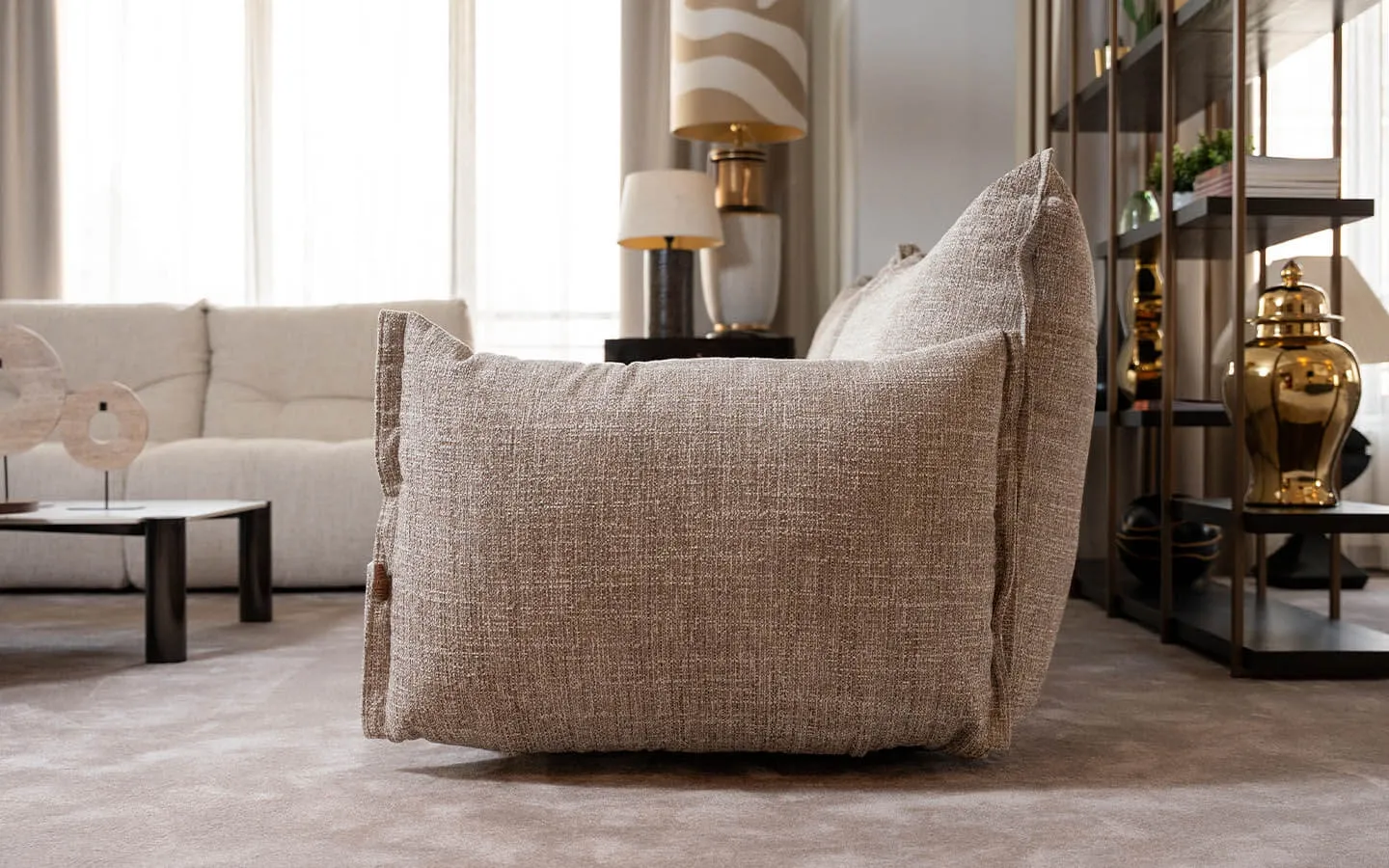 Диван GALA NINFEA BEIGE Max Divani - 4 - stolbg.com
