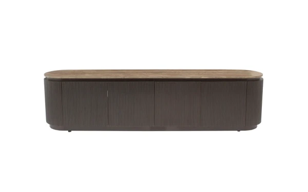 ТВ Шкаф RUSSO BROWN 4-DOORS Richmond Interiors - 1 - Stolbg.com