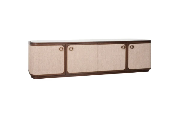 ТВ Шкаф WILLOX BROWN 4-DOORS Richmond Interiors - 1 - Stolbg.com