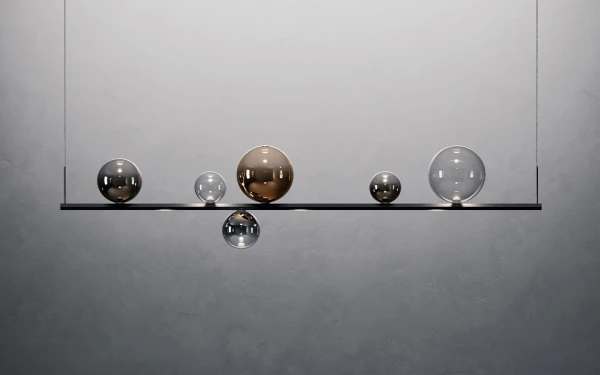 Висящо осветително тяло RANDOM STICK LED Lodes - 1 - stolbg.com