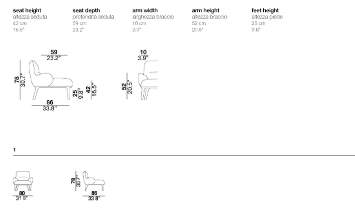 Кресло WOODY CIERRE - 10 - stolbg.com