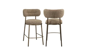 Бар стол ENCANTO BROWN TWEED LOW Richmond - 1 - stolbg.com