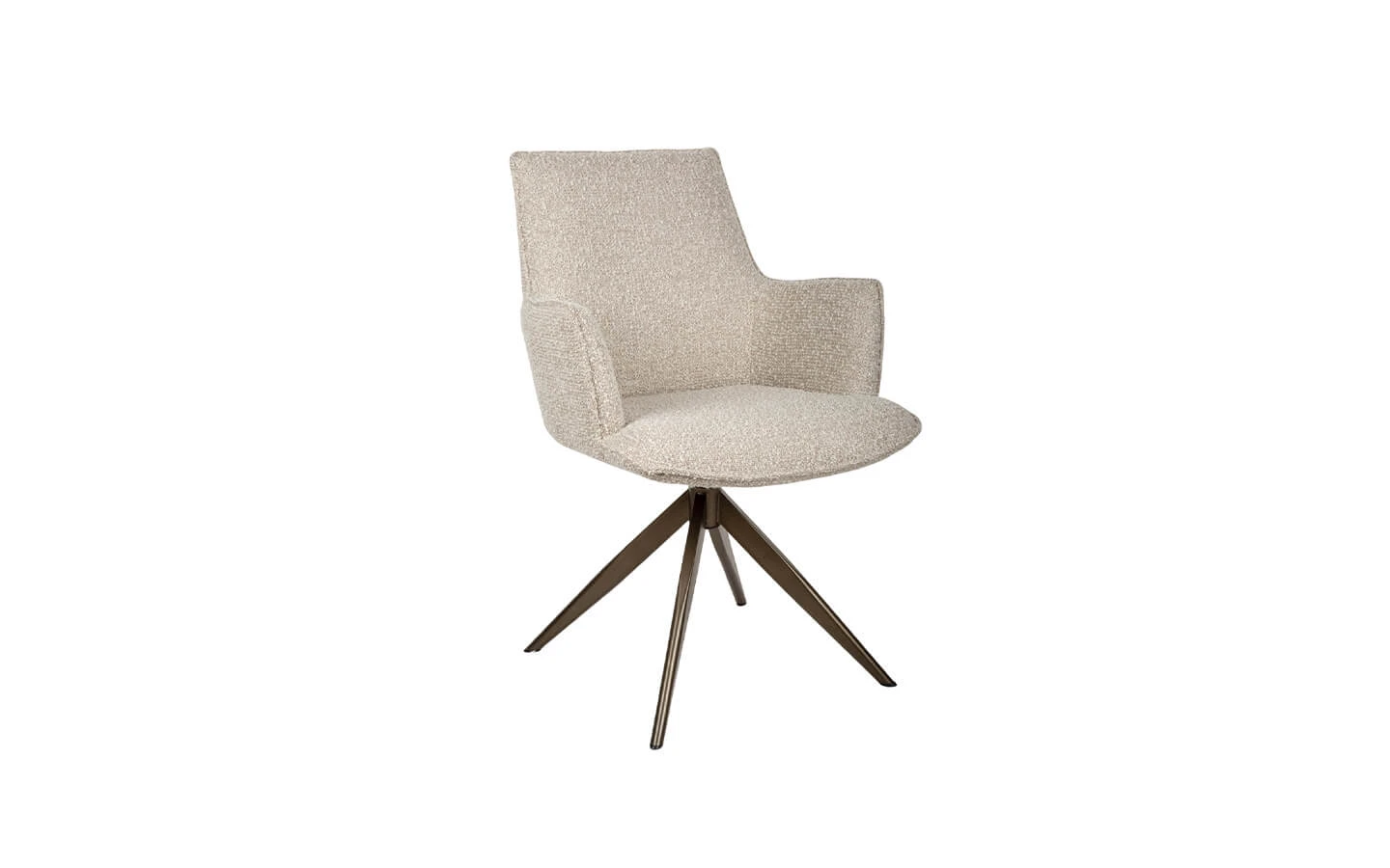 Стол DAKOTA WITH ARM NATURAL CHUNKY SWIVEL Richmond - 2 - stolbg.com