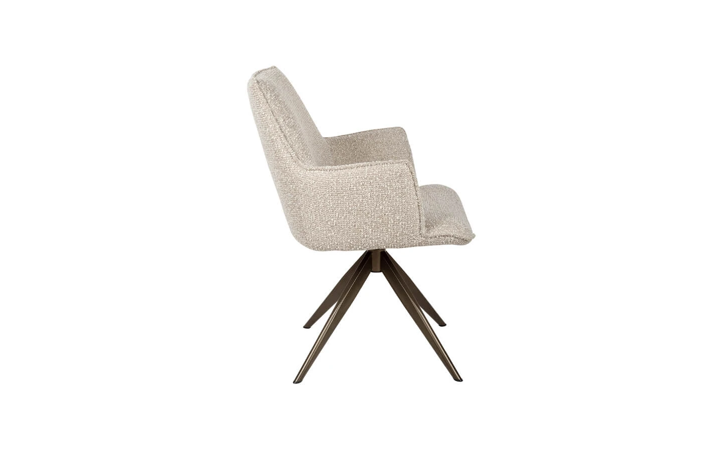 Стол DAKOTA WITH ARM NATURAL CHUNKY SWIVEL Richmond - 5 - stolbg.com