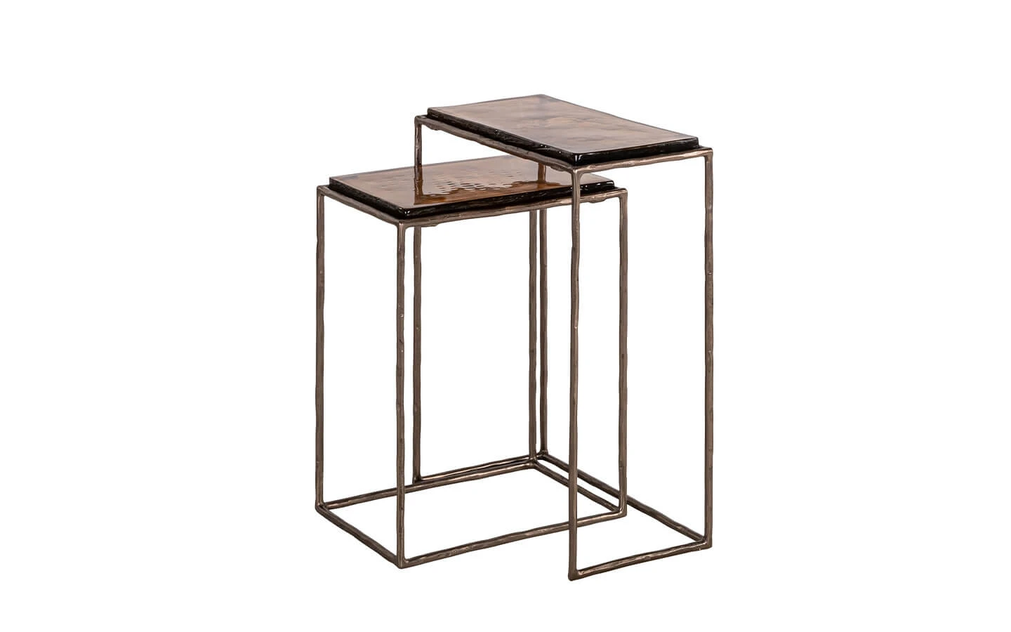 Помощна маса VILLANO BRONZE, Сет от 2 Richmond - 2 - stolbg.com