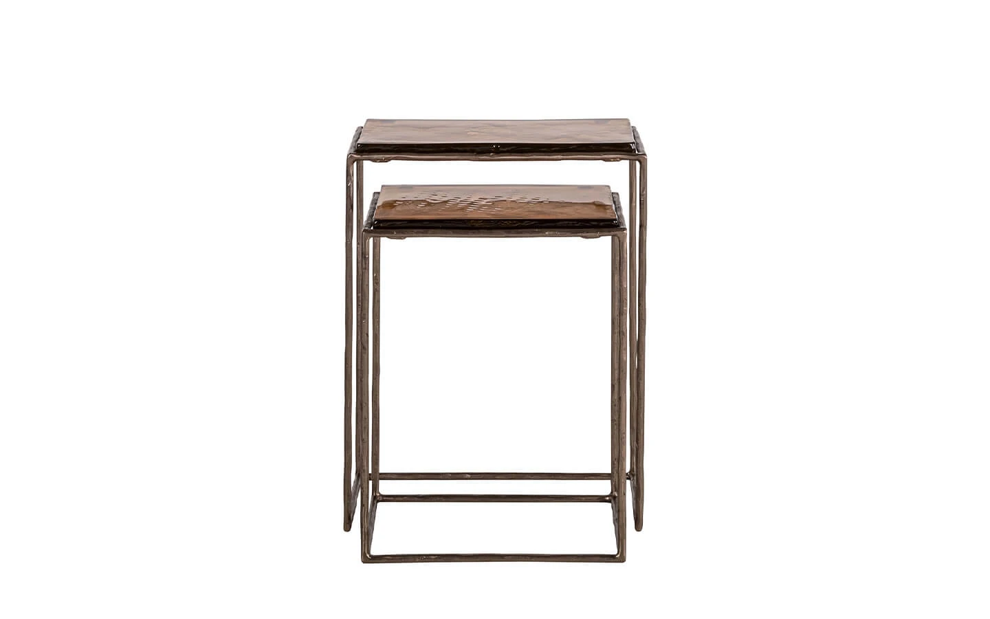 Помощна маса VILLANO BRONZE, Сет от 2 Richmond - 3 - stolbg.com