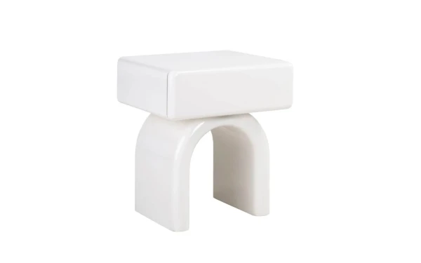 Нощно шкафче BENNET COCONUT MILK 1 DRAWER Richmond - 1 - stolbg.com