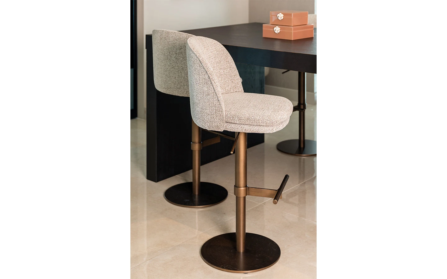 Бар стол VESPER MOCCA FANCY Richmond - 9 - stolbg.com