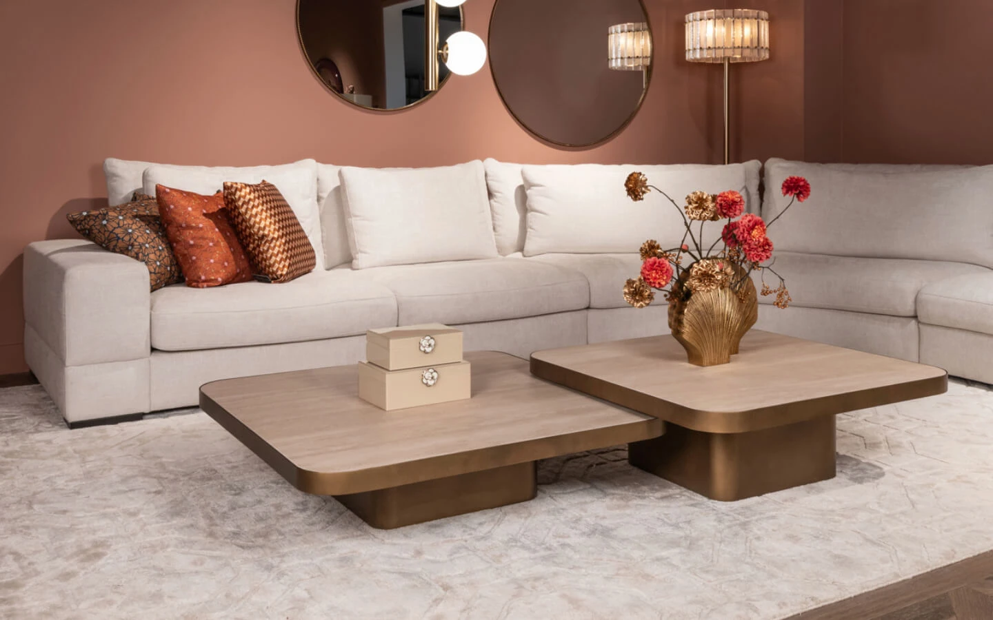 Холна маса CLARIDGE BEIGE 70 Richmond - 7 - stolbg.com
