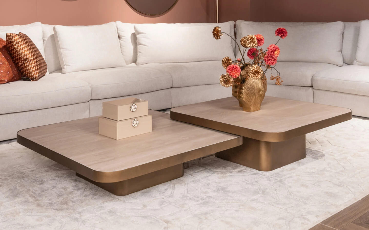 Холна маса CLARIDGE BEIGE 90 Richmond - 8 - stolbg.com