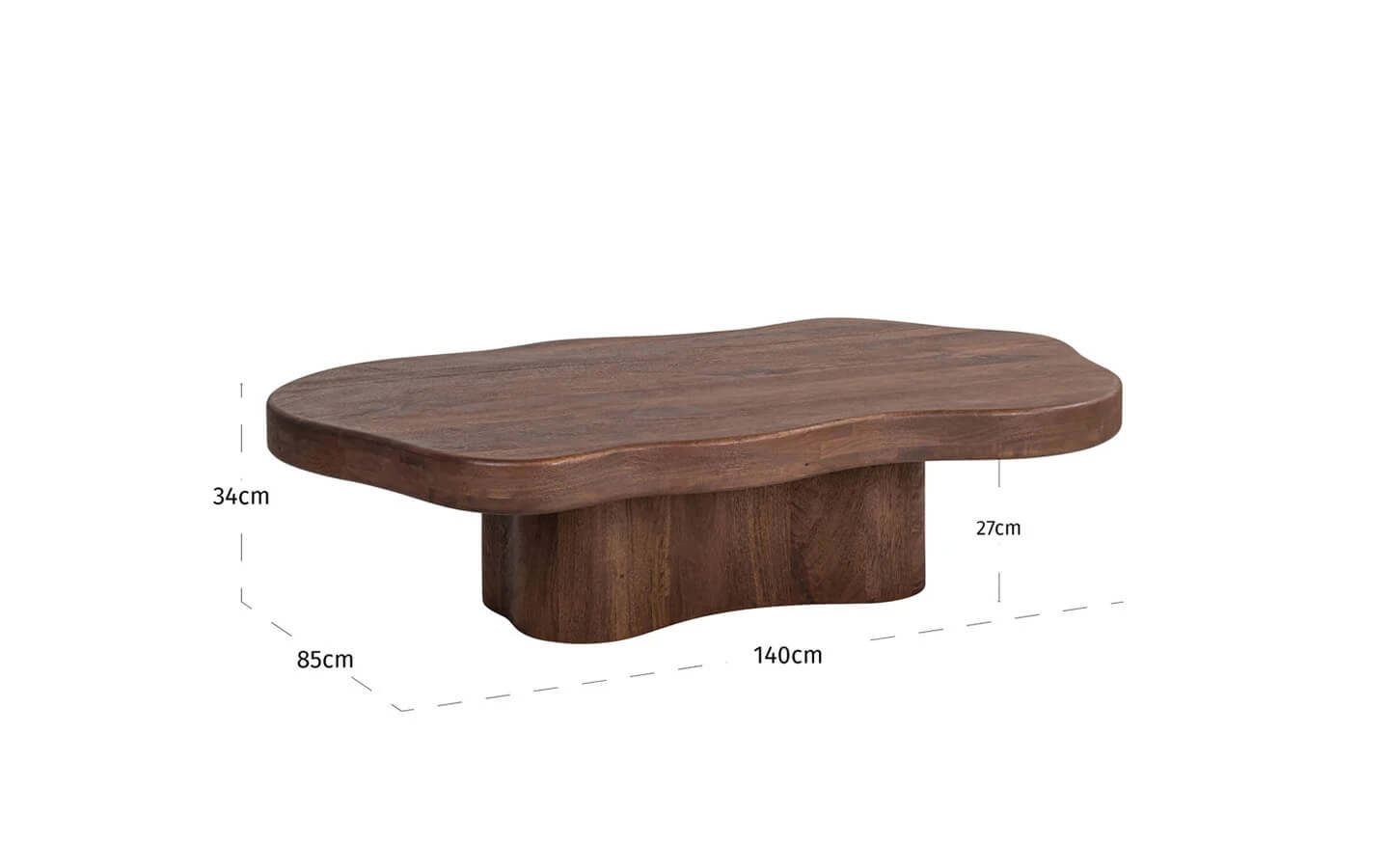 Холна маса SHERMAN SPICEBROWN Richmond - 5 - stolbg.com