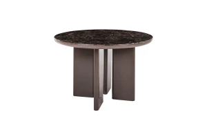 Трапезна маса ALMUNDI CHOCOLAT BROWN Ø120 Richmond - 1 - stolbg.com