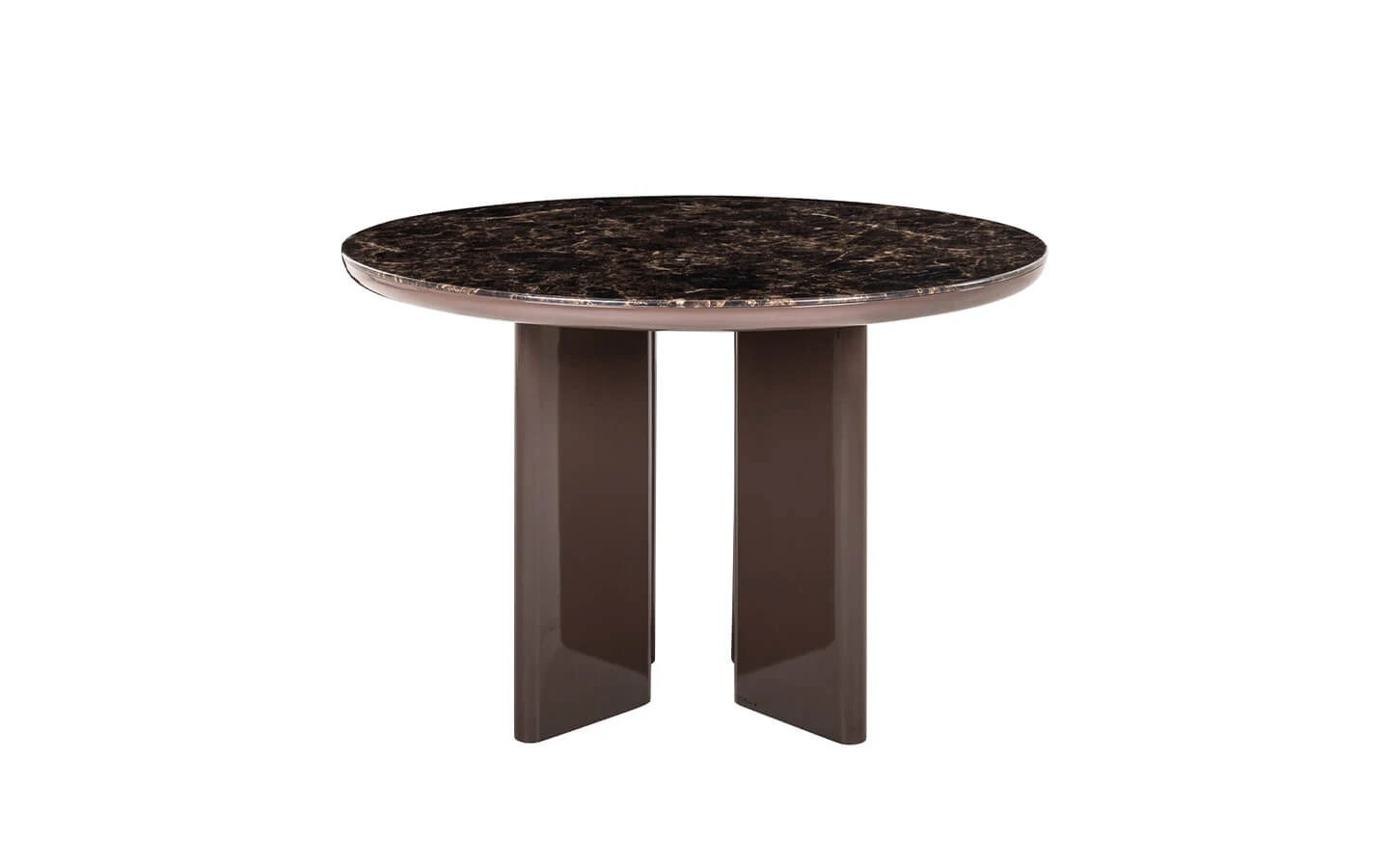 Трапезна маса ALMUNDI CHOCOLAT BROWN Ø120 Richmond - 3 - stolbg.com