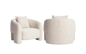 Кресло TUSCANY BEIGE BLOCKWEAVE Richmond - 1 - stolbg.com