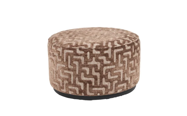 Табуретка LEXIE BROWN LABYRINTH Ø70 Richmond - 1 - stolbg.com