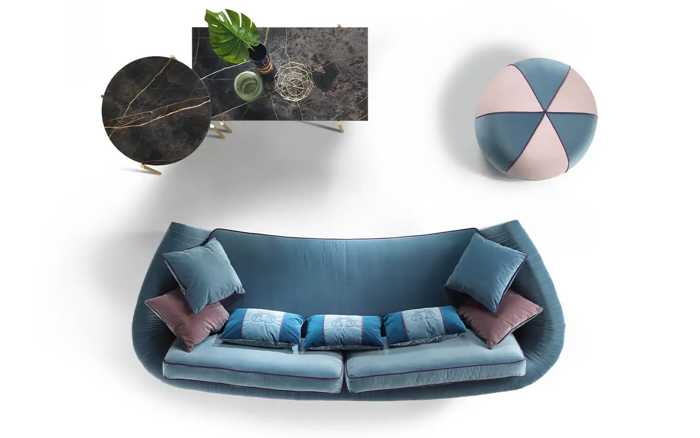 Табуретка TREVI GLAM FormerIn - 2 - stolbg.com