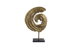 Декоративен предмет SWIRL BRASS ANTIQUE LARGE Richmond - 1 - stolbg.com