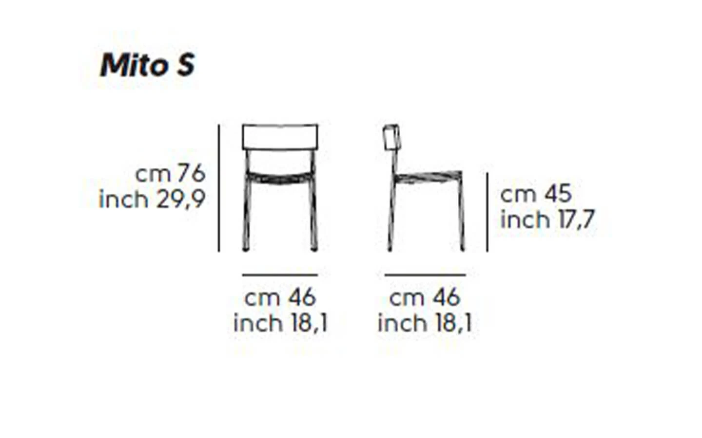 Стол MITO Midj - 7 - stolbg.com