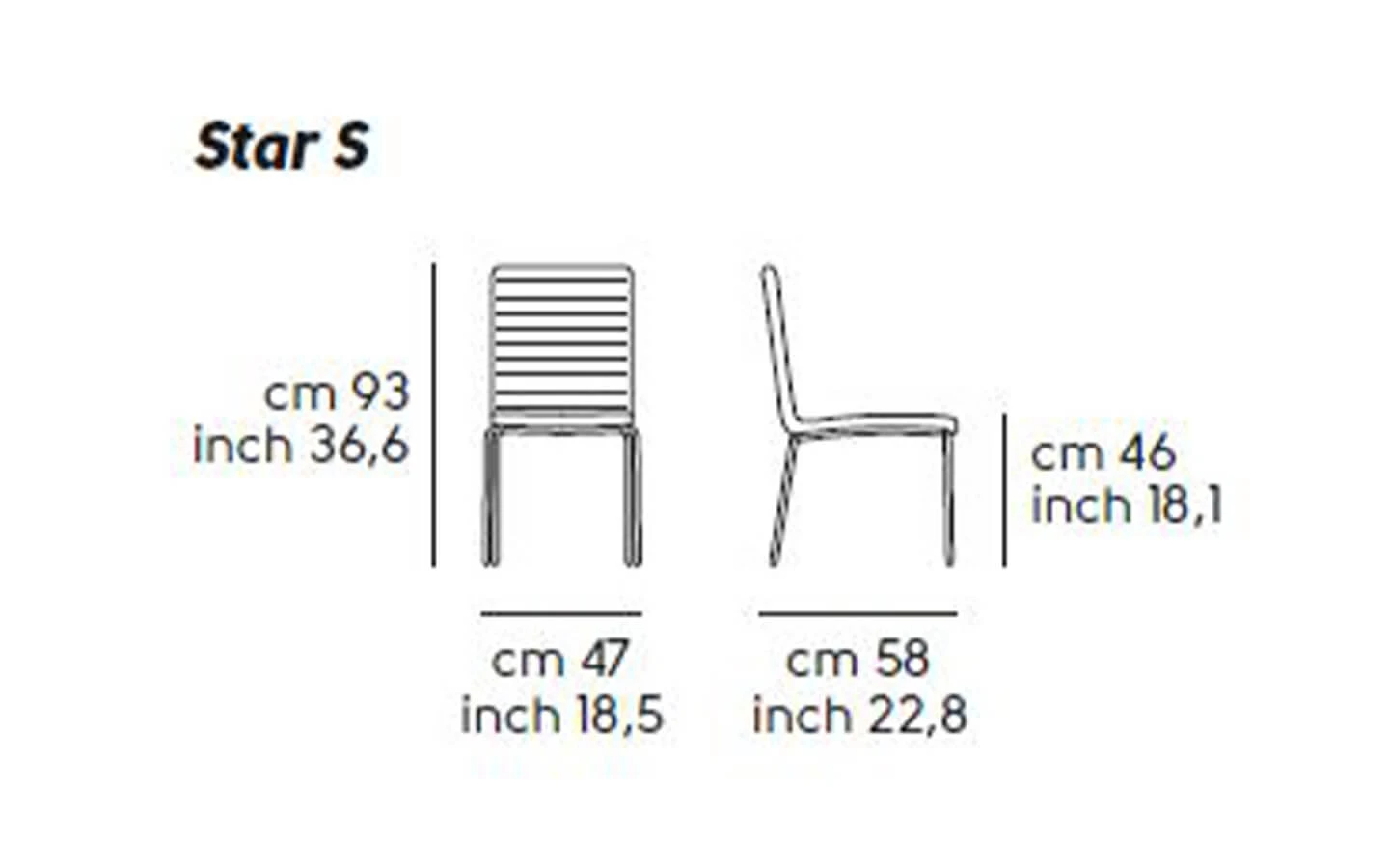 Стол STAR S M TS Midj - 4 - stolbg.com