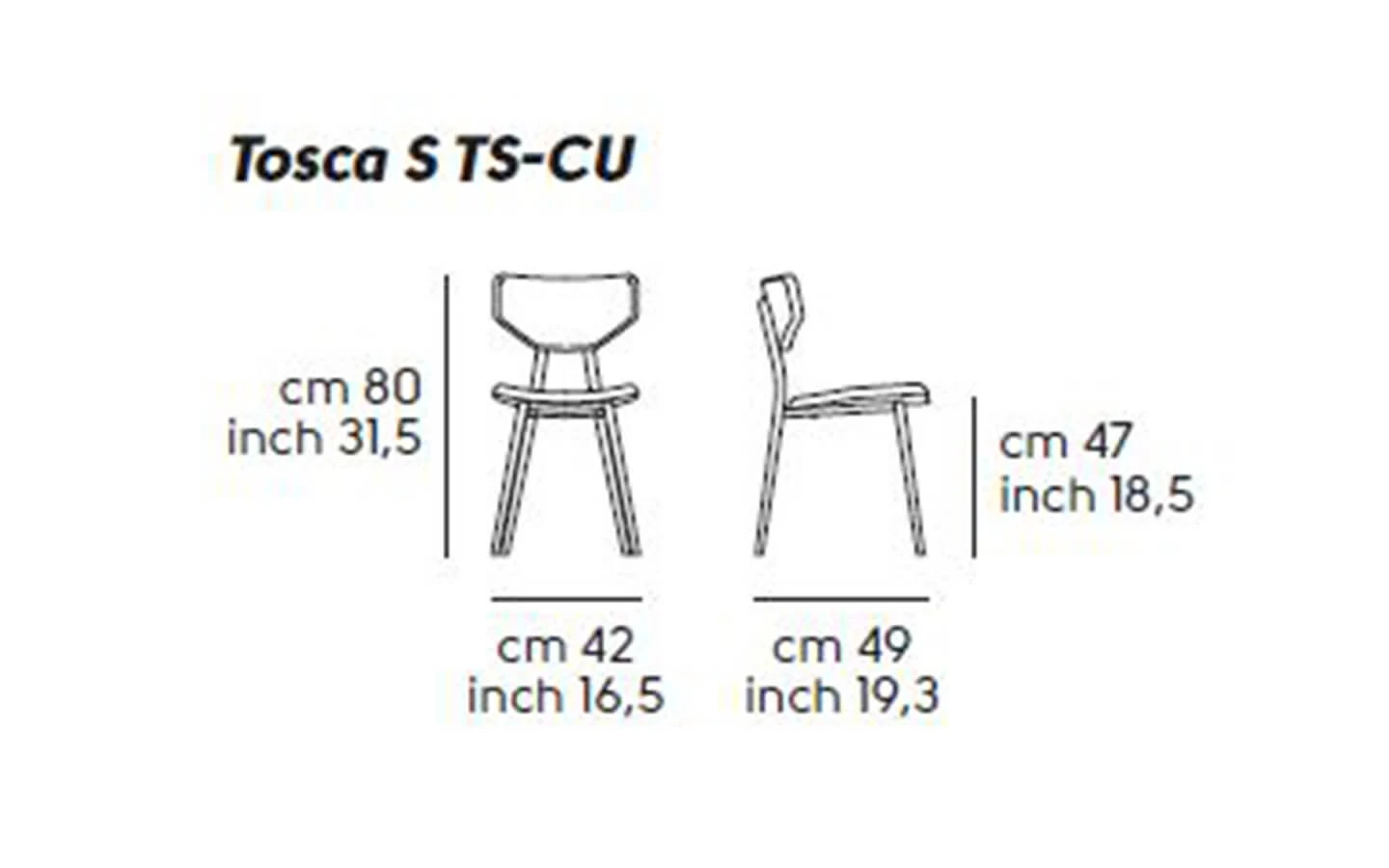 Стол TOSCA Midj - 12 - stolbg.com