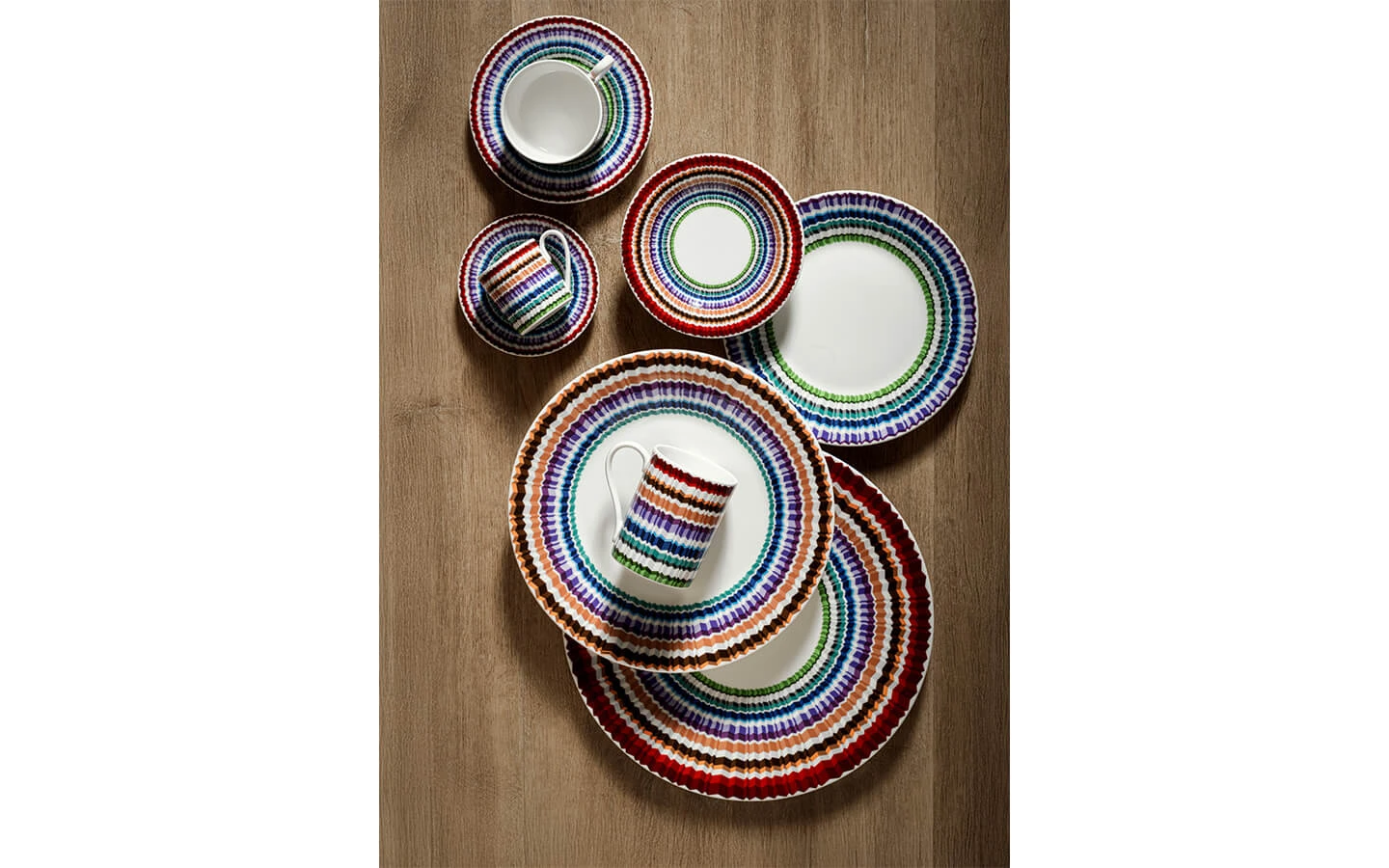Чаша за кафе с чинийка WAVES Missoni Home - 4 - Stolbg.com