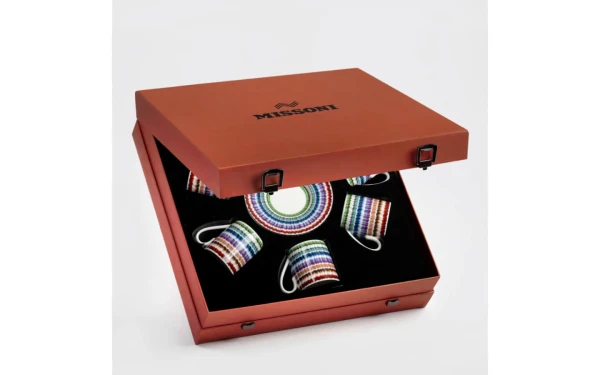 Подаръчен комплект за кафе WAVES, Сет от 12 части Missoni Home - 1 - Stolbg.com