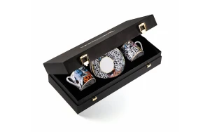 Подаръчен комплект за кафе Mariposa, Сет от 4 части Roberto Cavalli Home Luxury Tableware - 1 - Stolbg.com