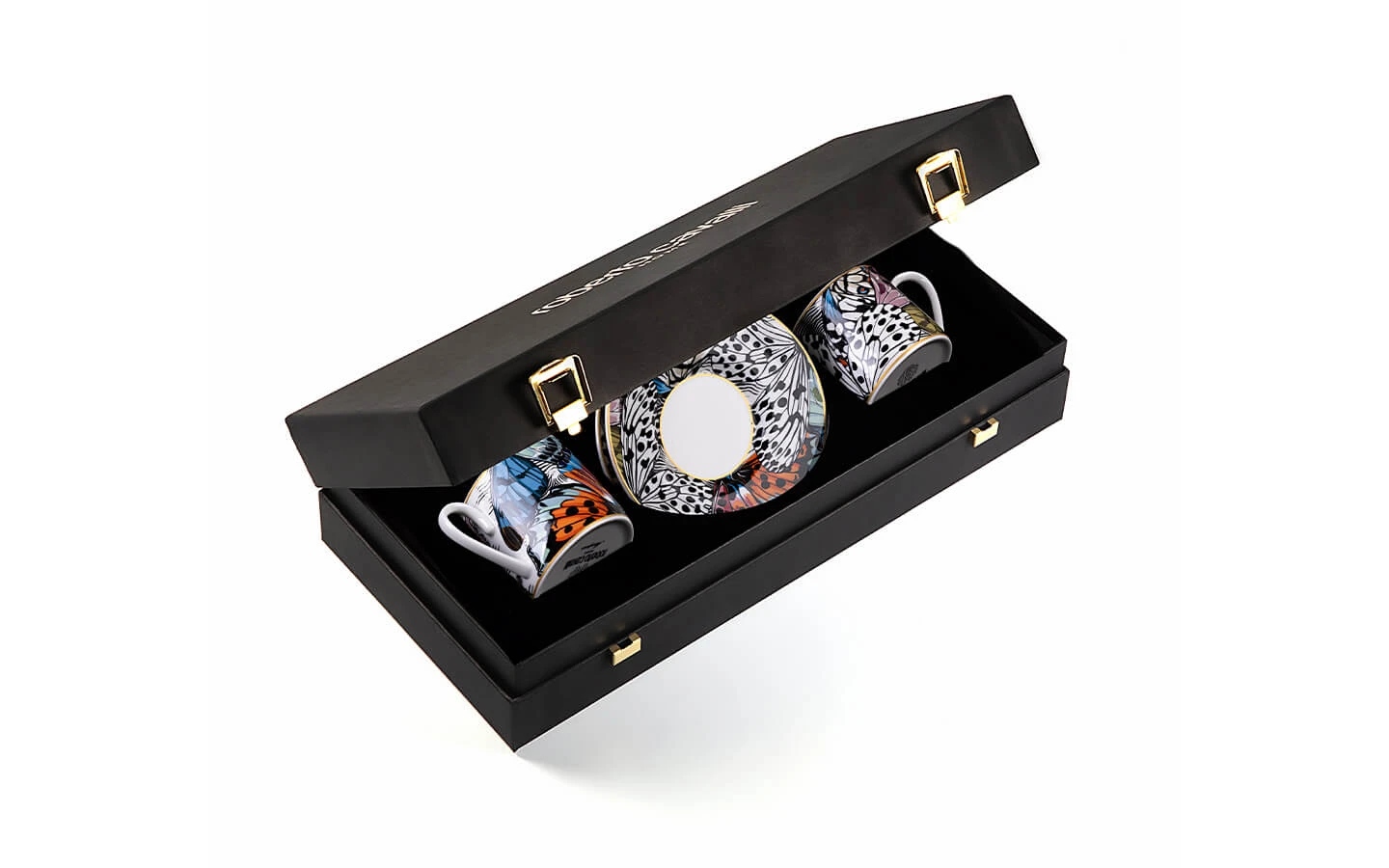 Подаръчен комплект за кафе Mariposa, Сет от 4 части Roberto Cavalli Home Luxury Tableware - 1 - Stolbg.com