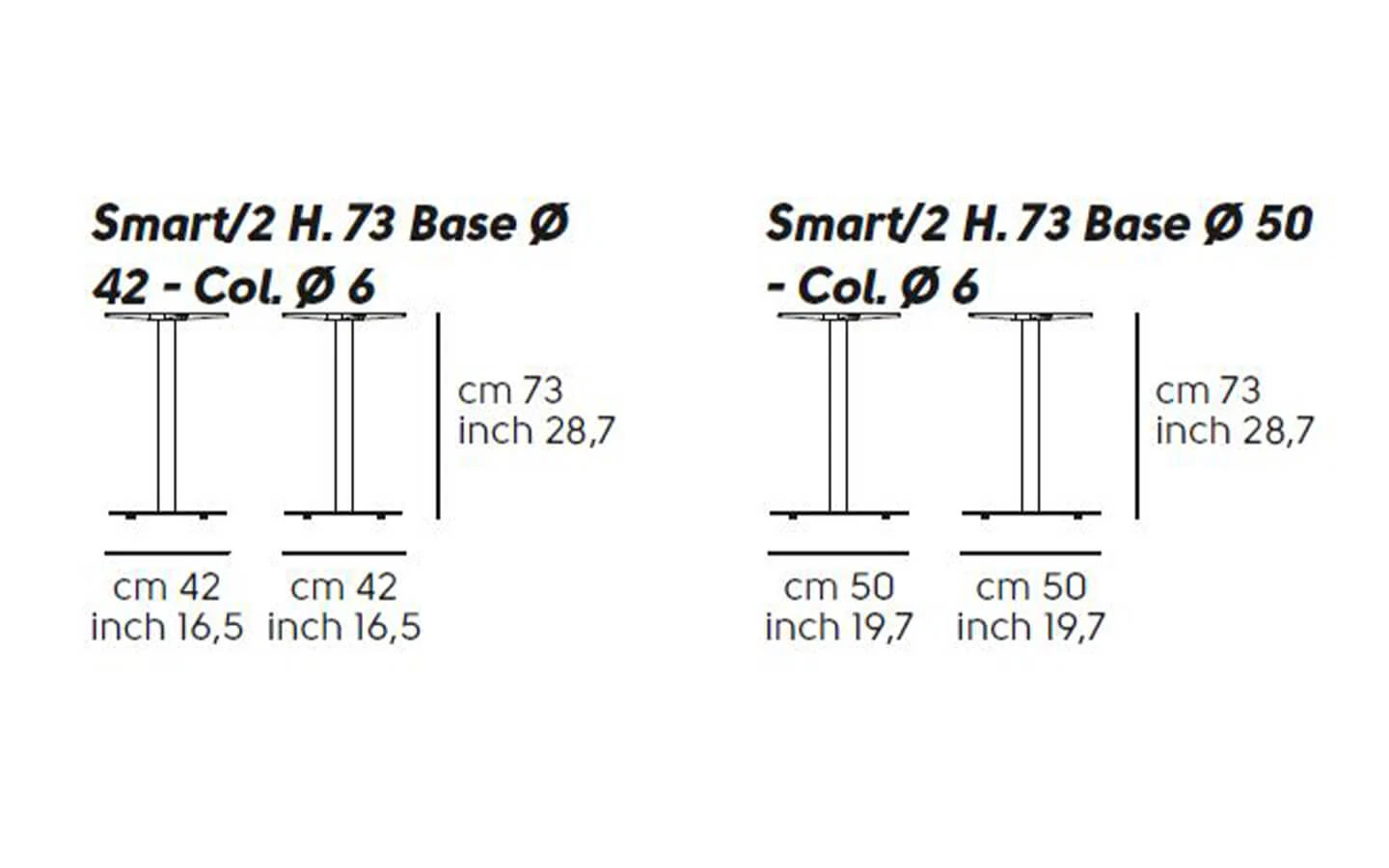 Бар/бистро маса SMART Midj - 11 - stolbg.com