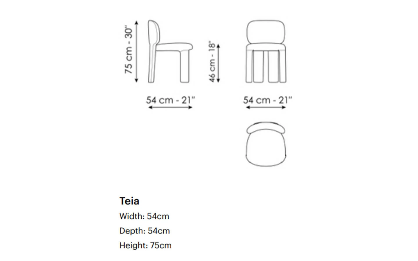 Стол TEIA Bonaldo - 4 - stolbg.com