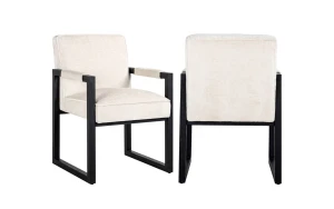 Стол BECK WHITE CHENILLE Richmond - 1 - stolbg.com