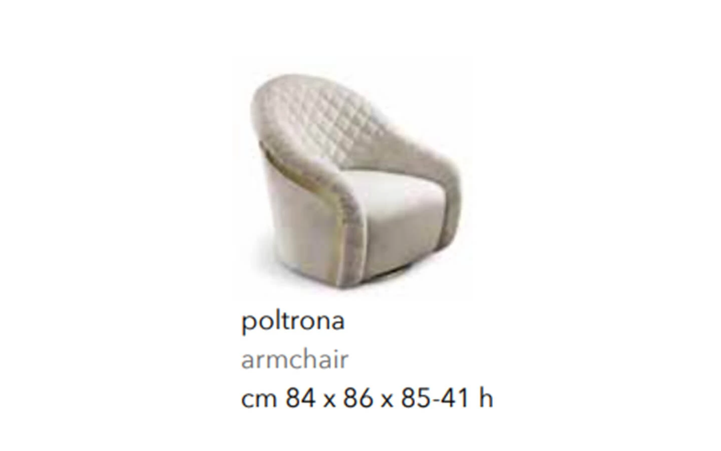Кресло PORTOFINO Cantori - 5 - stolbg.com