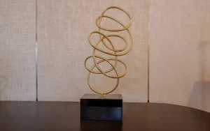 Декоративен предмет LARGE BRASS SPIRAL Ateliers - 1 - stolbg.com