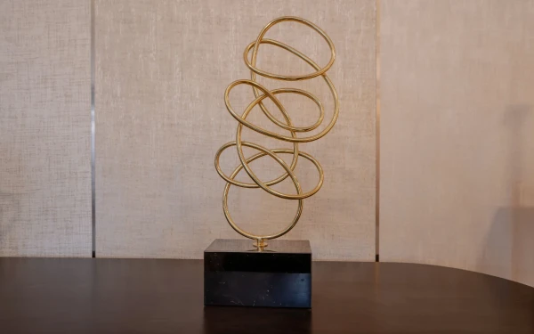 Декоративен предмет LARGE BRASS SPIRAL Ateliers - 1 - stolbg.com
