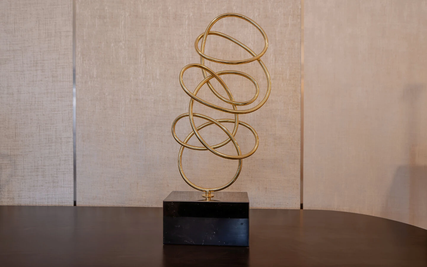 Декоративен предмет LARGE BRASS SPIRAL Ateliers - 1 - stolbg.com