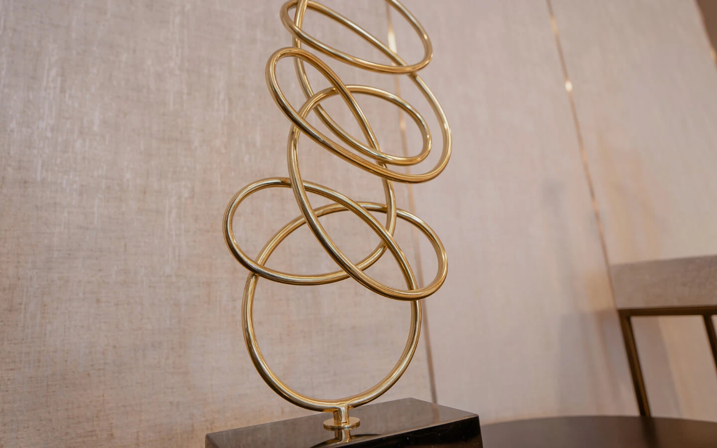 Декоративен предмет LARGE BRASS SPIRAL Ateliers - 3 - stolbg.com