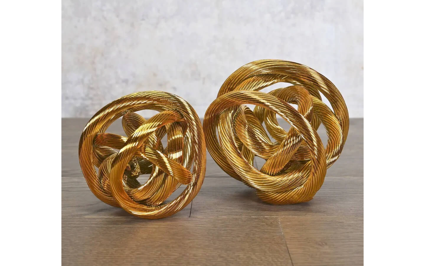 Декоративен предмет SPHERES OF GLASS, сет от 3 Ateliers - 2 - stolbg.com