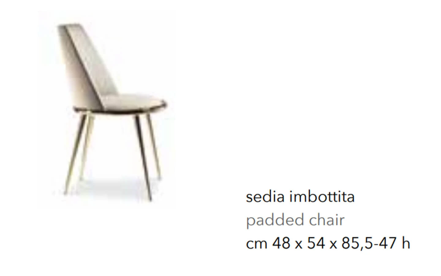 Стол AURORA PADDED Cantori - 11 - stolbg.com