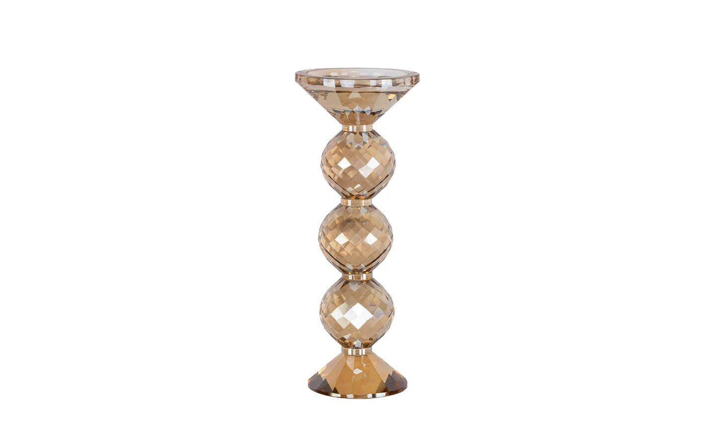 Свещник CHANNAH CHAMPAGNE SMALL Richmond - 1 - stolbg.com