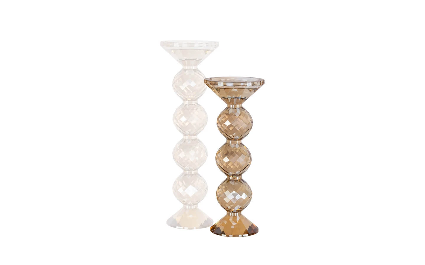 Свещник CHANNAH CHAMPAGNE SMALL Richmond - 2 - stolbg.com